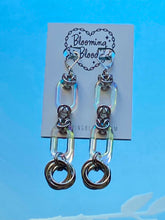 Load image into Gallery viewer, Krystal LONG Earrings • Clear/Iridescent