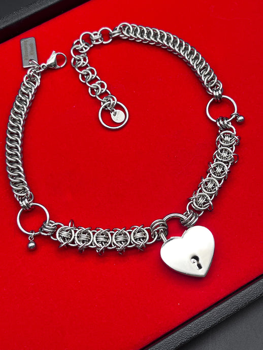 Heart Lock Necklace Preorder