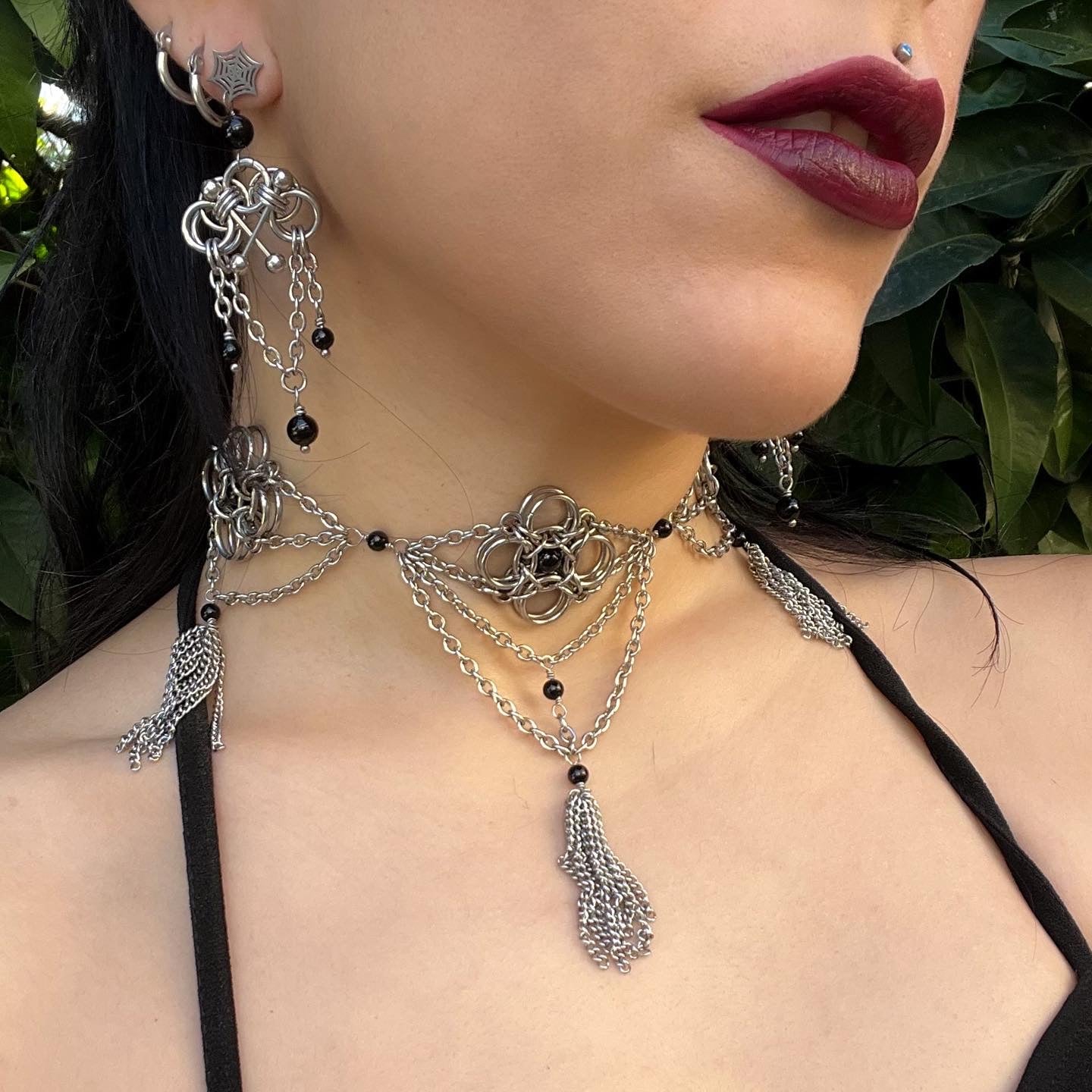 PREORDER Ash Choker With Onyx