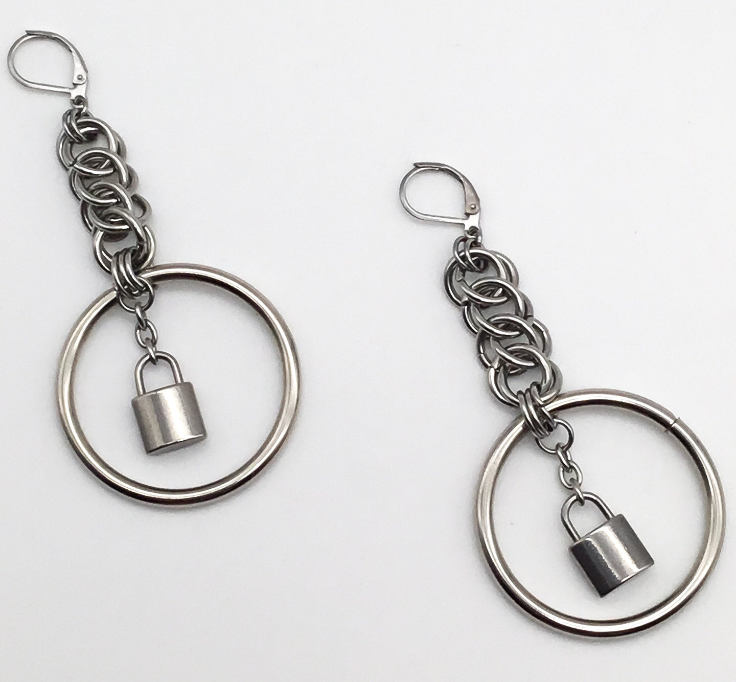 Lock Earrings