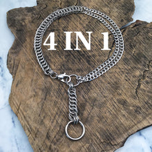 Load image into Gallery viewer, Misti Necklace • Reversible • Half Persian • 4 in 1 • 3 in 1• Barbed Wire • XL PRE-ORDER