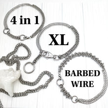 Load image into Gallery viewer, Misti Necklace • Reversible • Half Persian • 4 in 1 • 3 in 1• Barbed Wire • XL PRE-ORDER