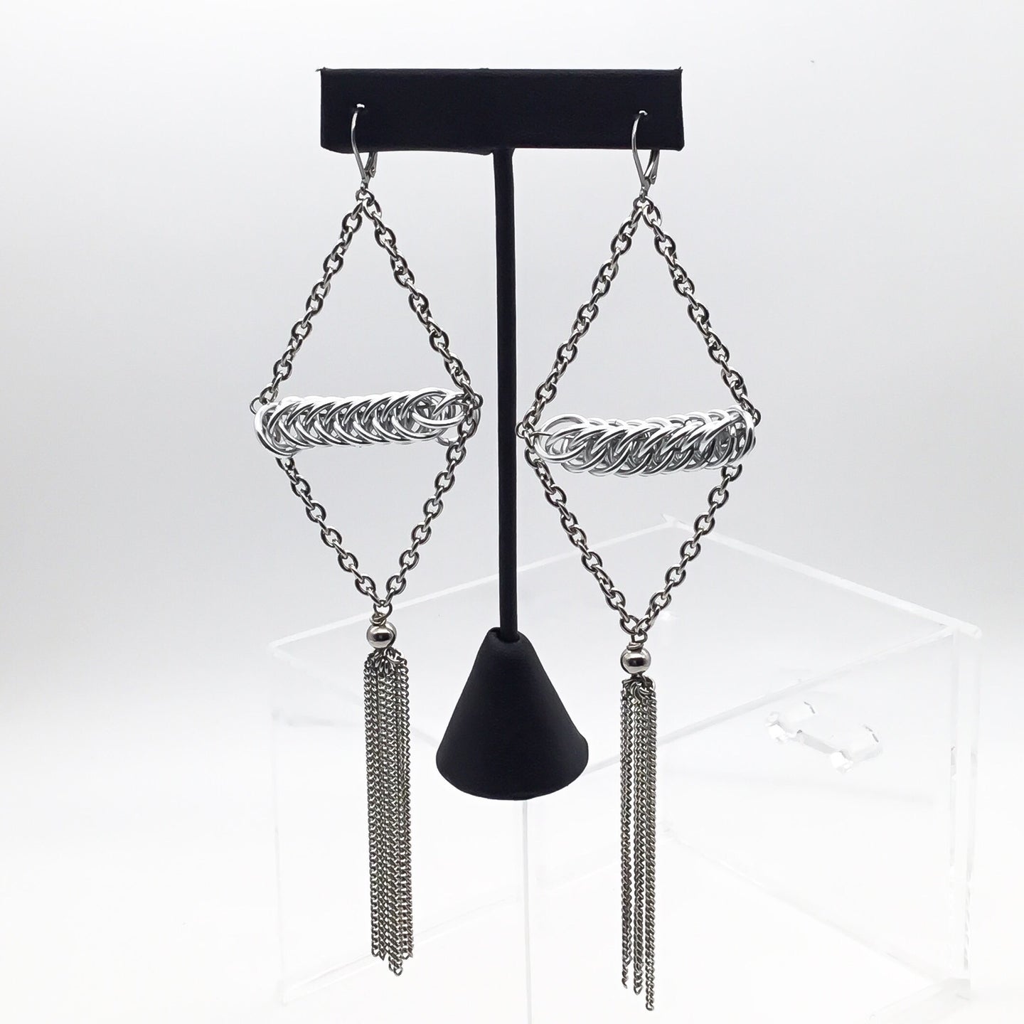 Diamond Tassel Earrings • PRE-ORDER