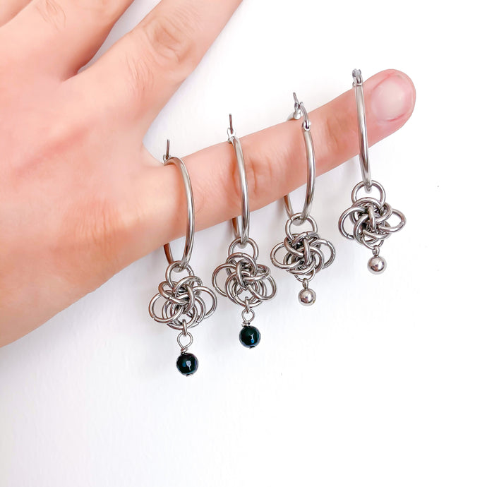 PREORDER Persephone Hoop Earrings