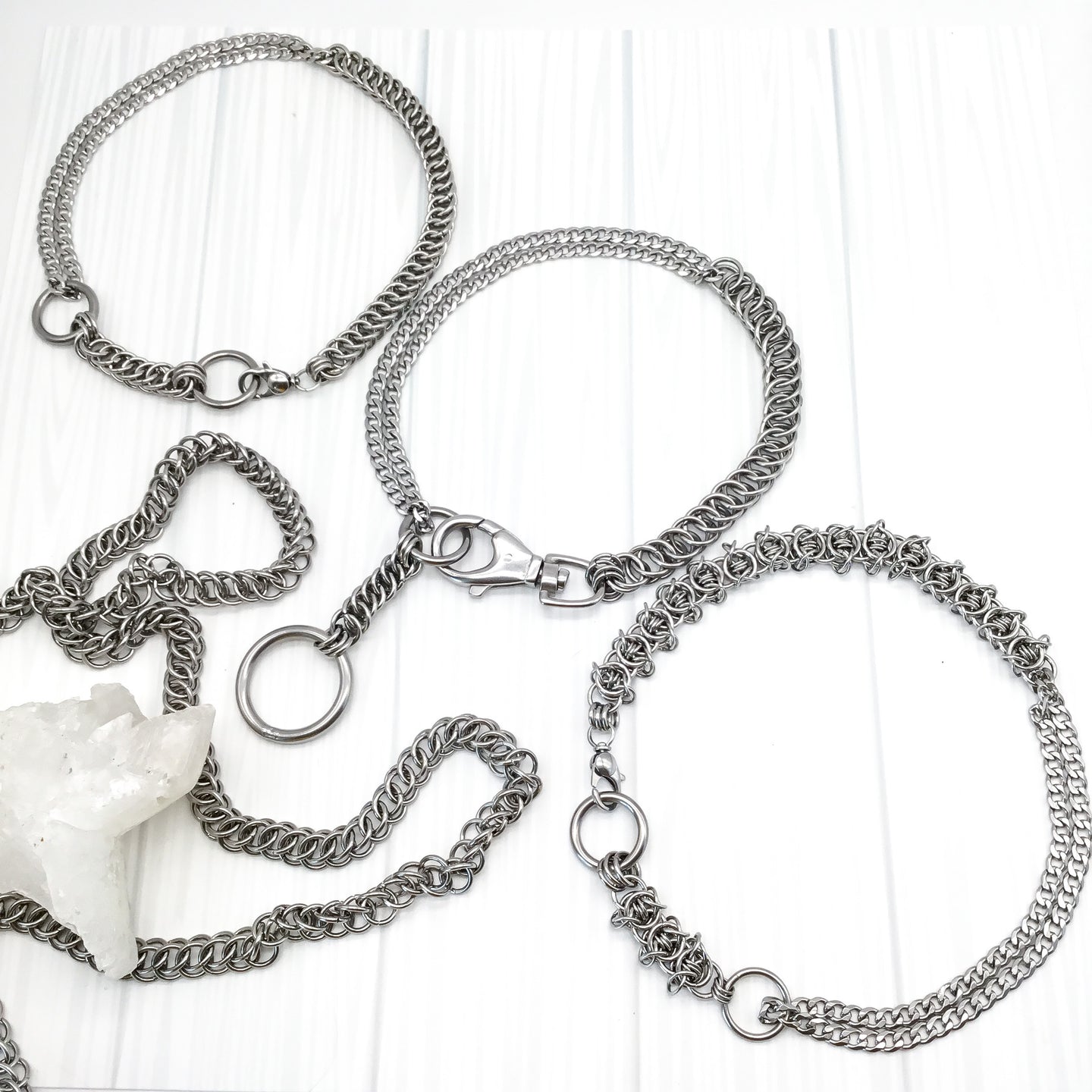 Misti Necklace • Reversible • Half Persian • 4 in 1 • 3 in 1• Barbed Wire • XL PRE-ORDER